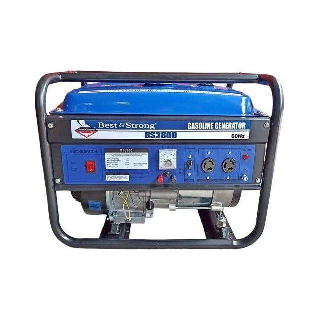 Best & Strong BS3800 4-Stroke Gasoline Generator 3000W - KHM Megatools Corp. Best & Strong BS3800 4-Stroke Gasoline Generator 3000W - KHM Megatools Corp.